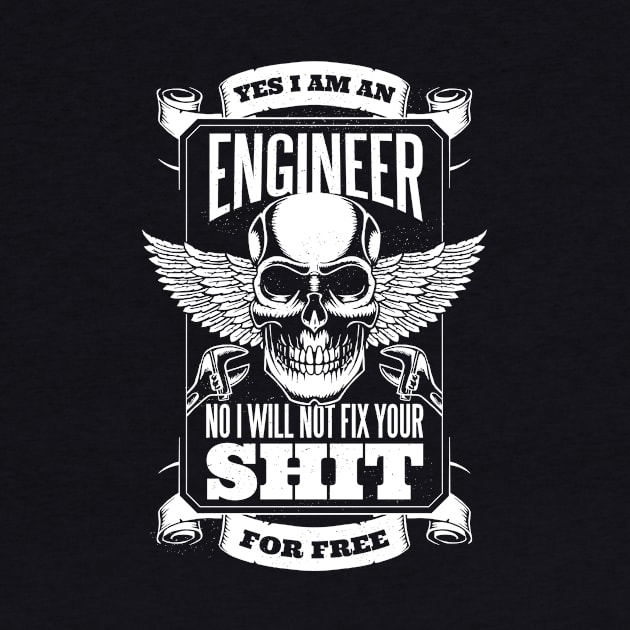 Engineer funny quote Design by LR_Collections